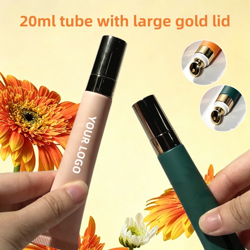 Luxury Gold Skincare - 【Logo personnalisé】 50 tubes de luxe