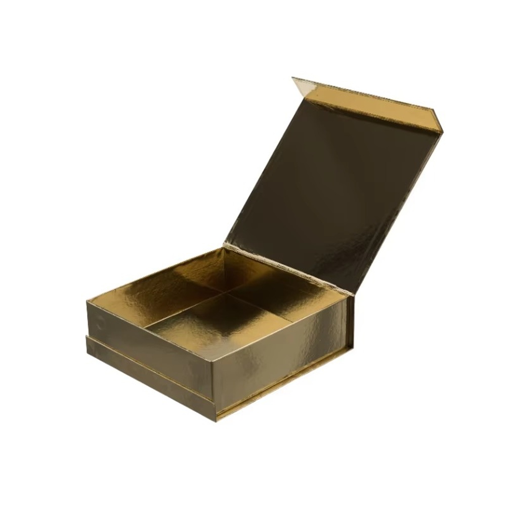 Luxury Gold Skincare - Boîte cadeau de luxe personnalisée｜Emballage de