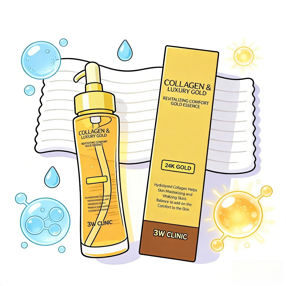 3WCLINIC Collagène & Essence d - Luxury Skincare Korea avis et prix